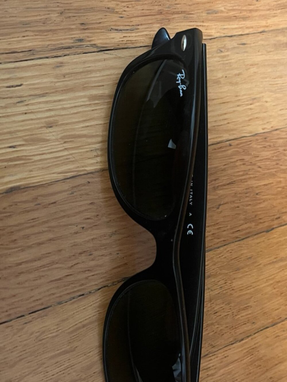 Kids black Ray Bans